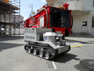 化学車（C6）と積載する自走放水砲です！