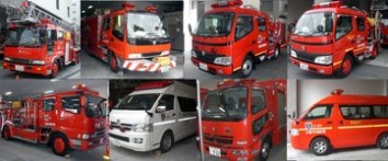 淀川消防署本署配置車両