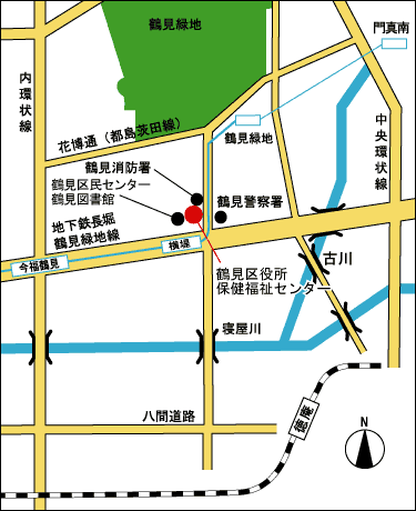 区役所近隣マップ