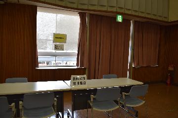 住まいの虫の相談窓口ブースの写真