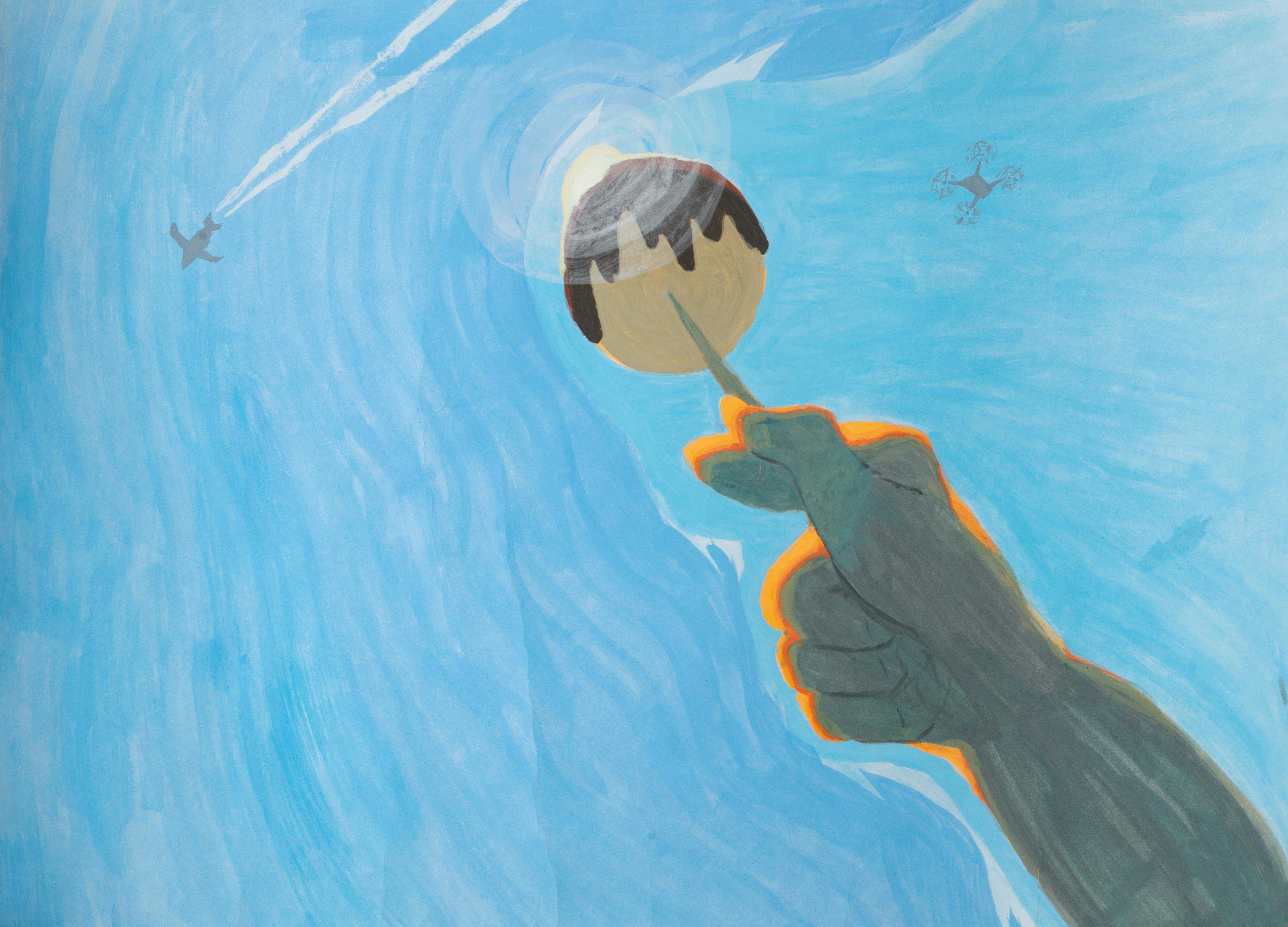 阿倍野区青少年指導員賞　宮井　梨緒さんの作品