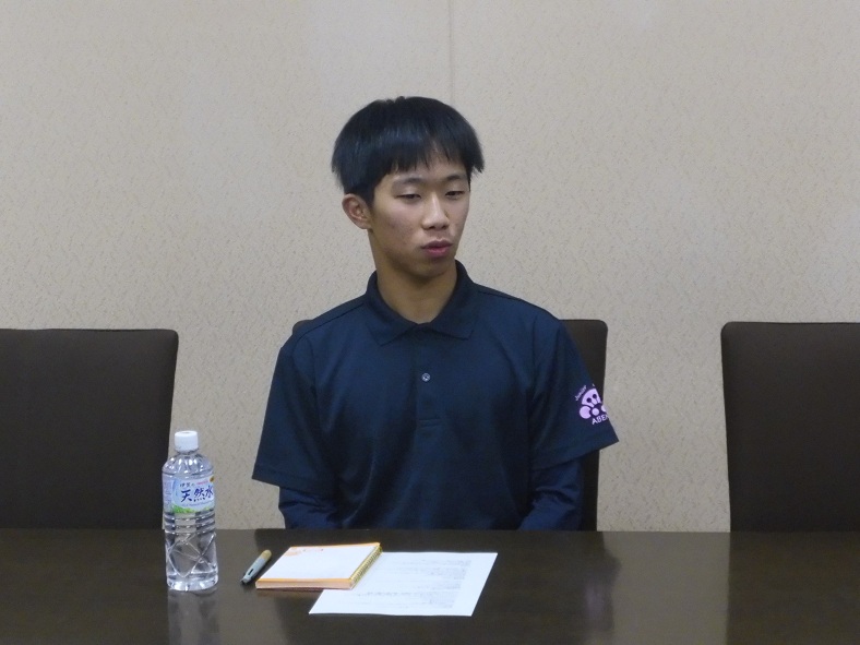 福井希空さん、インタビュー時の写真