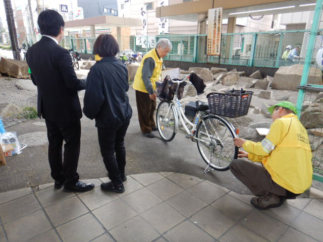 整備士による自転車無料点検