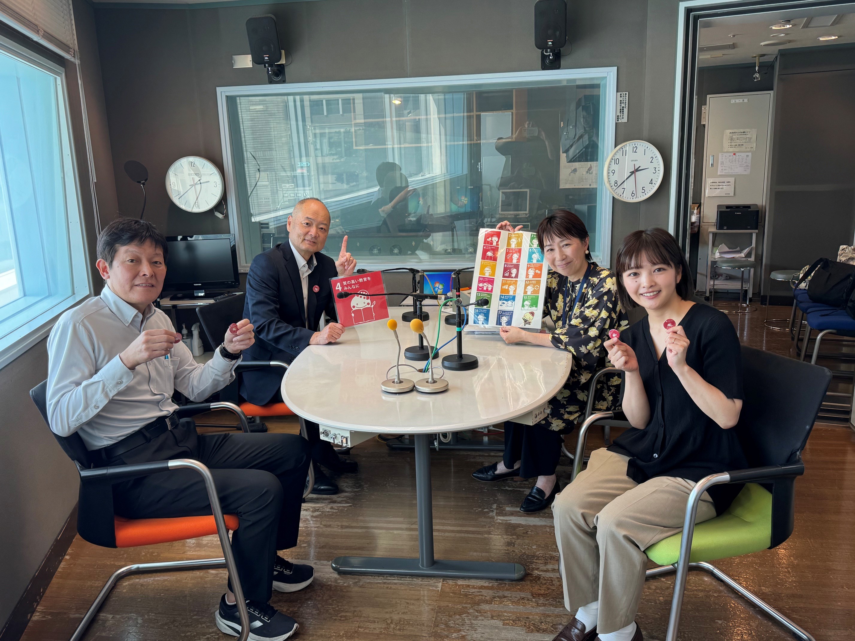 収録終了後の集合写真