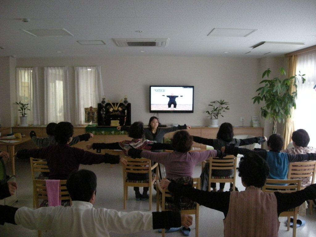 いきいき百歳体操実施の様子