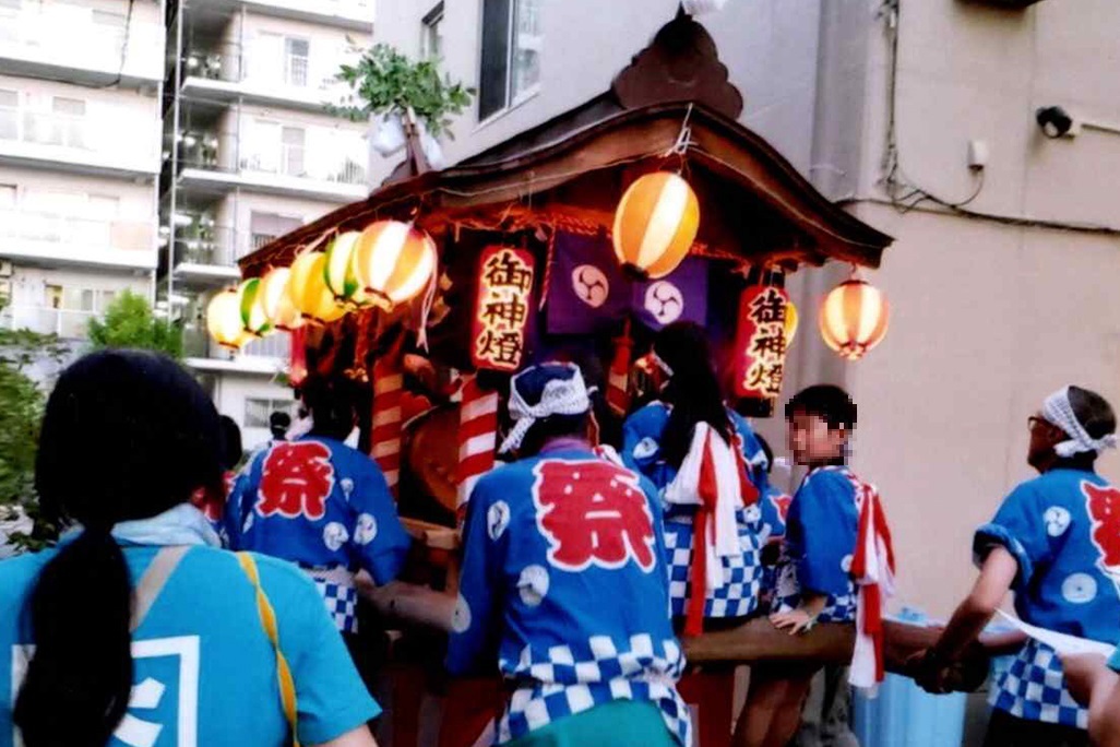 高殿南のだんじりの写真