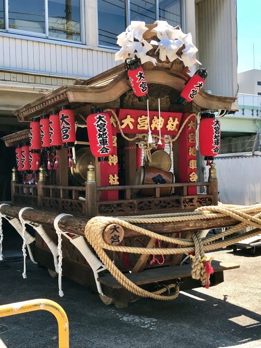 大宮のだんじりの写真