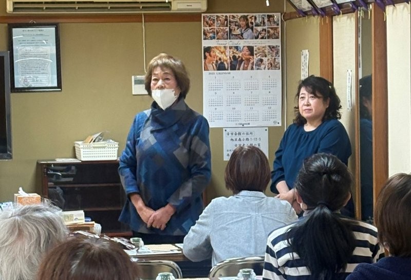 安本会長のあいさつ