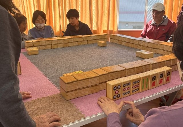 コミュニケーション麻雀体験会の様子