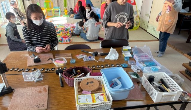 レザークラフト体験