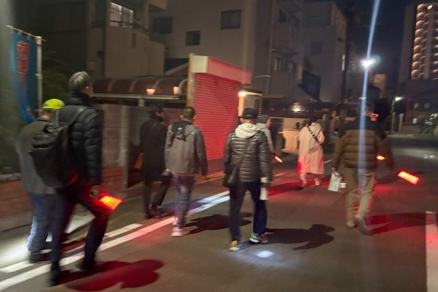 新森地域を皆で巡回しました