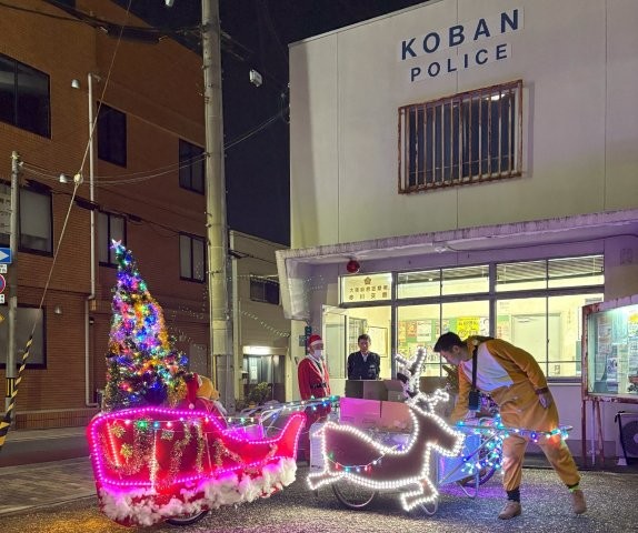 赤川交番にもお邪魔したようです。