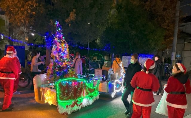 城北公園で集合