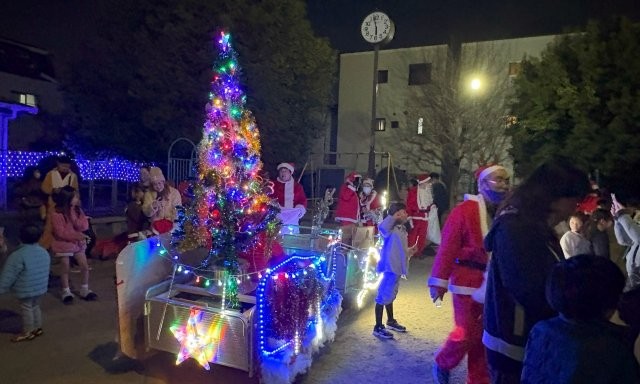 赤川南公園に到着すると子どもたちでいっぱい。