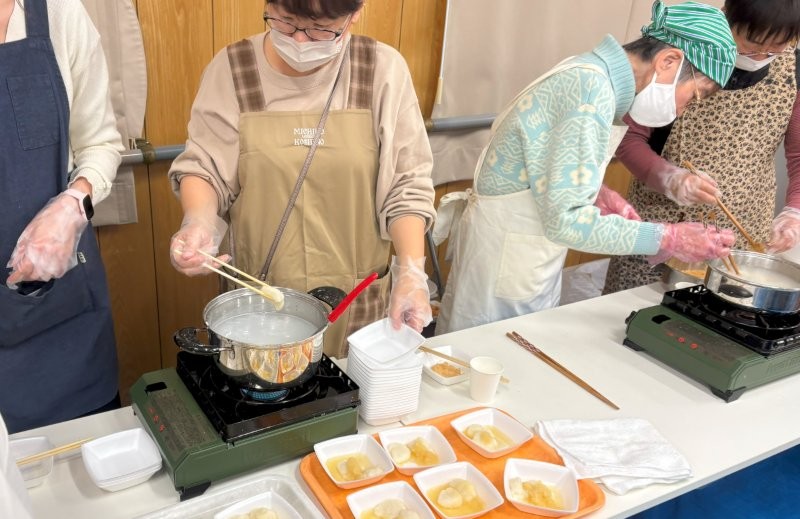きなこ餅コーナー