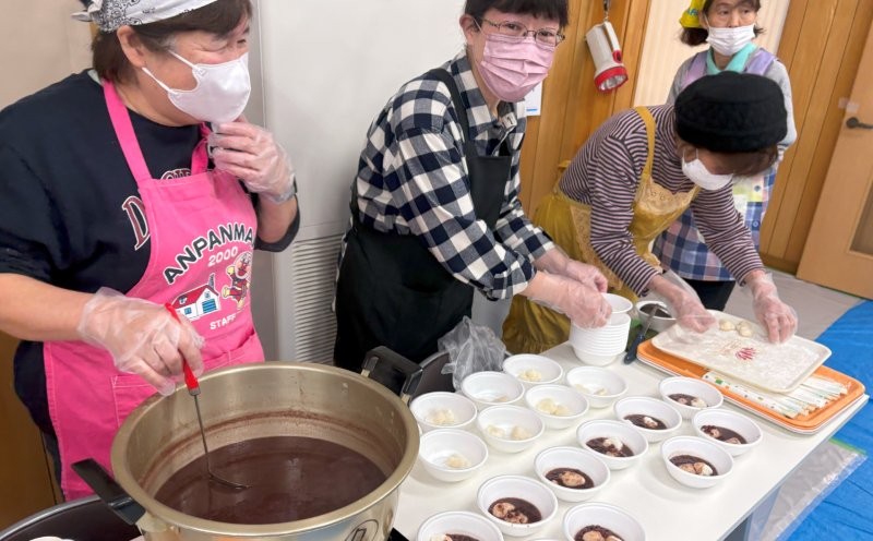 おぜんざいコーナー