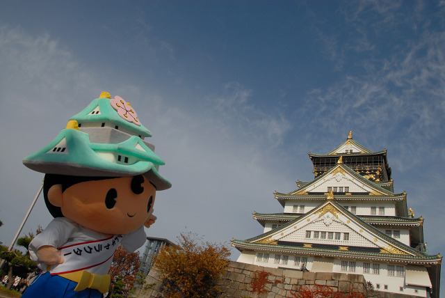 大阪城だよ！