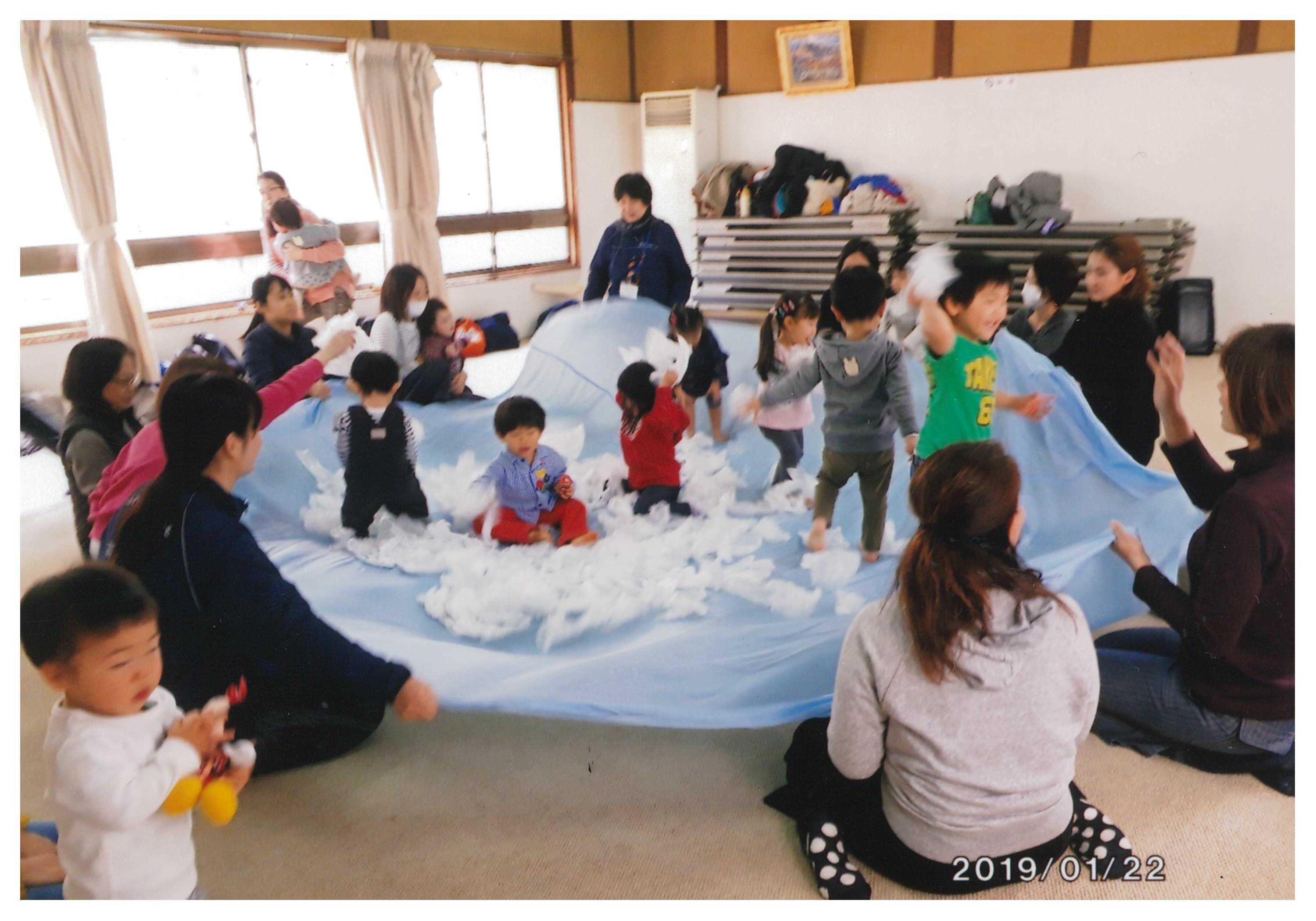 子育てサークル「ちゅーりっぷ」の様子