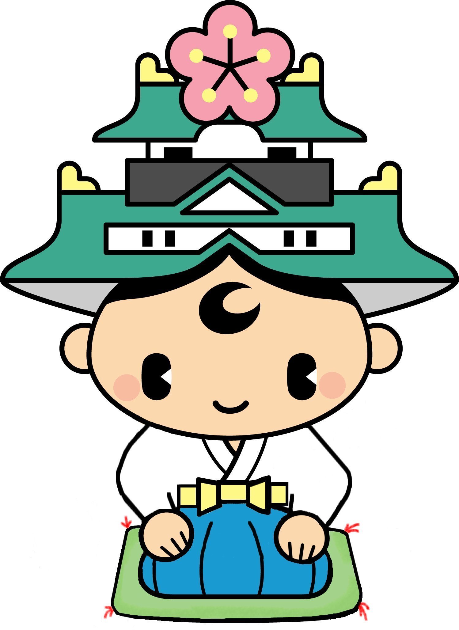 中央区マスコットキャラクターゆめまるくん
