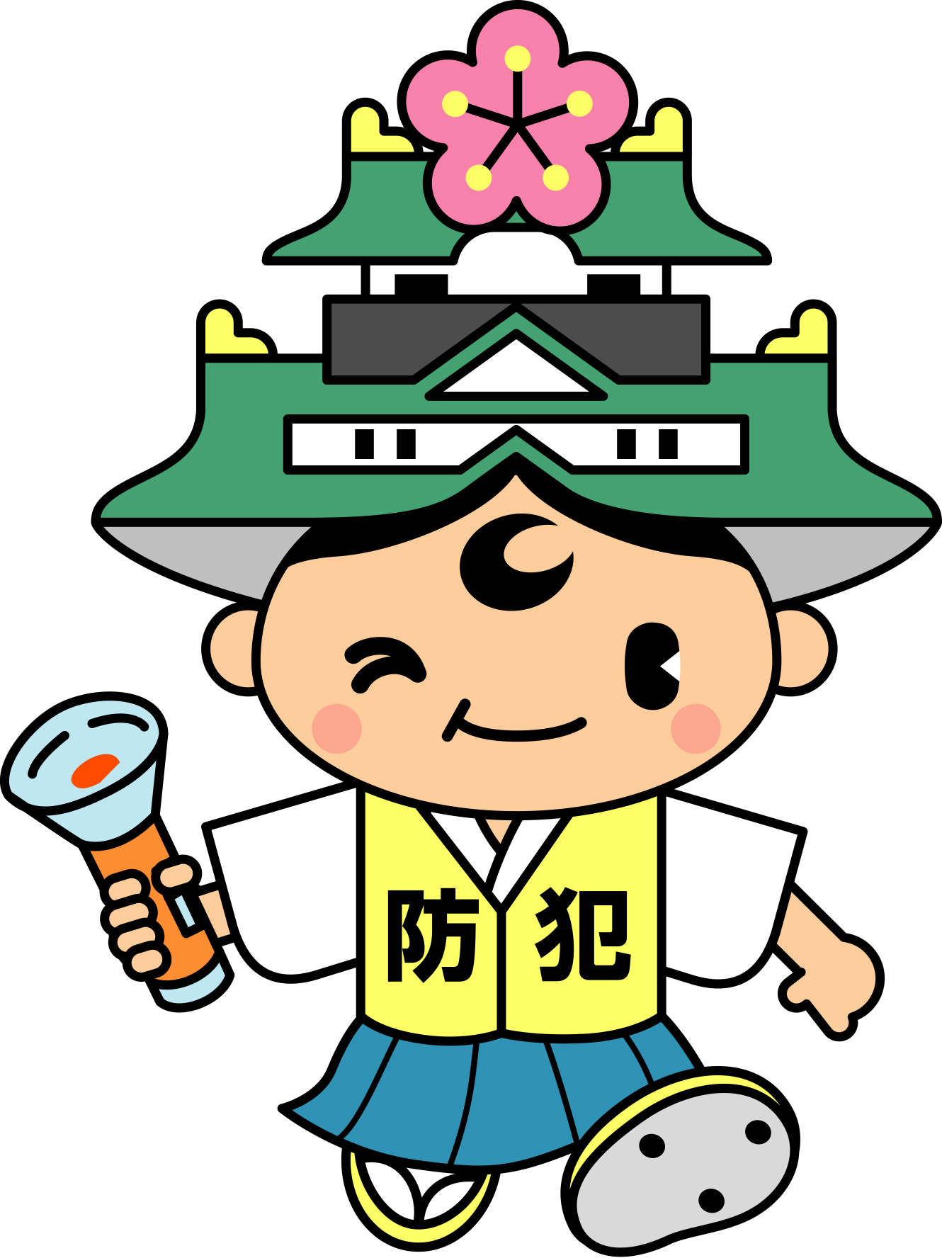 中央区マスコットキャラクターゆめまるくん