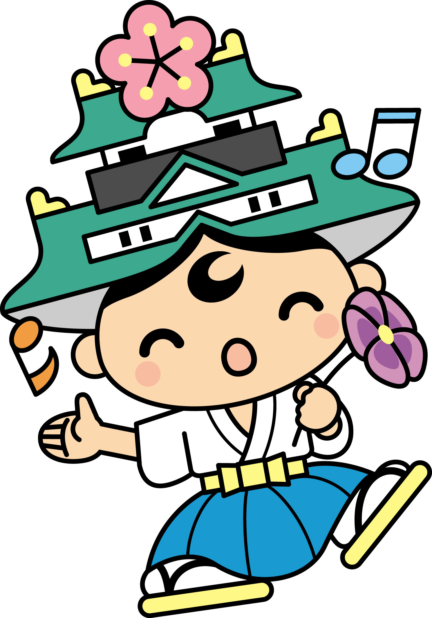 中央区マスコットキャラクターゆめまるくん