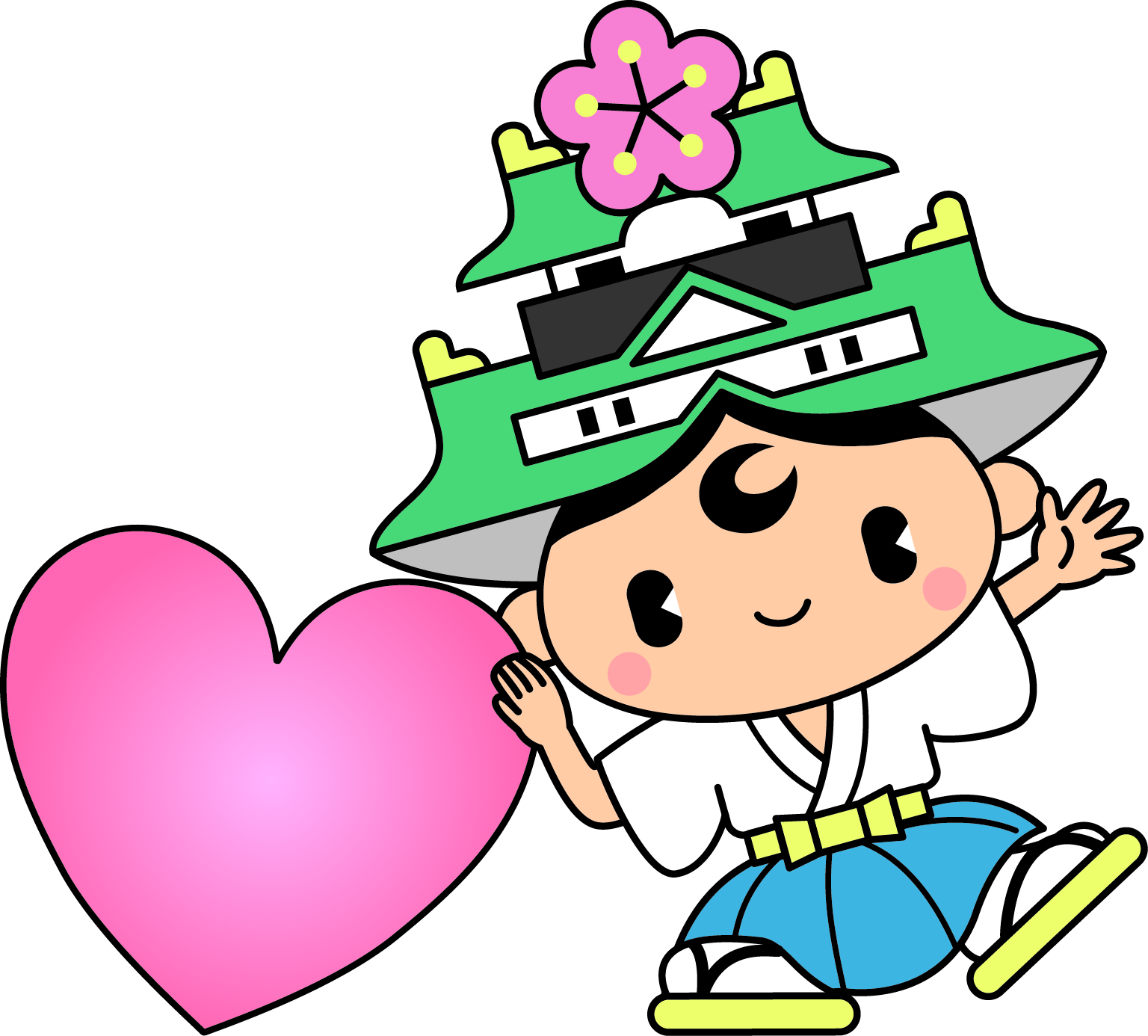 中央区マスコットキャラクターゆめまるくん