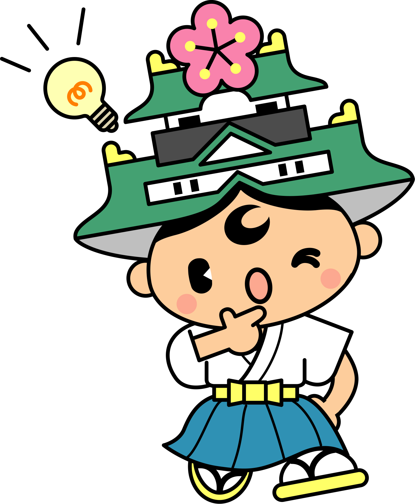 中央区マスコットキャラクターゆめまるくん