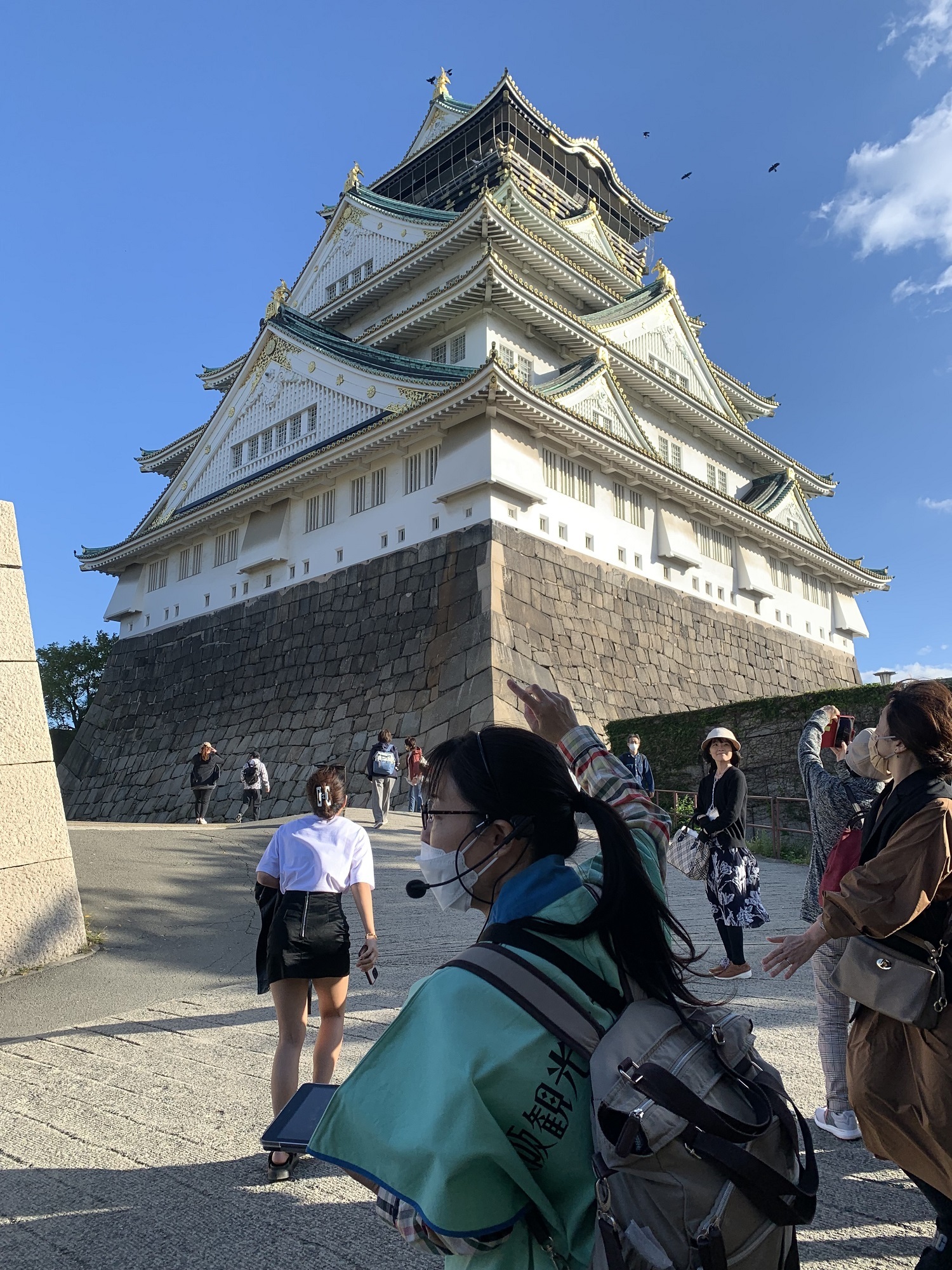 大阪城散策の画像