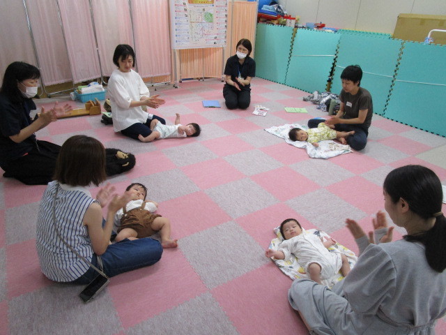保健師より情報提供している写真