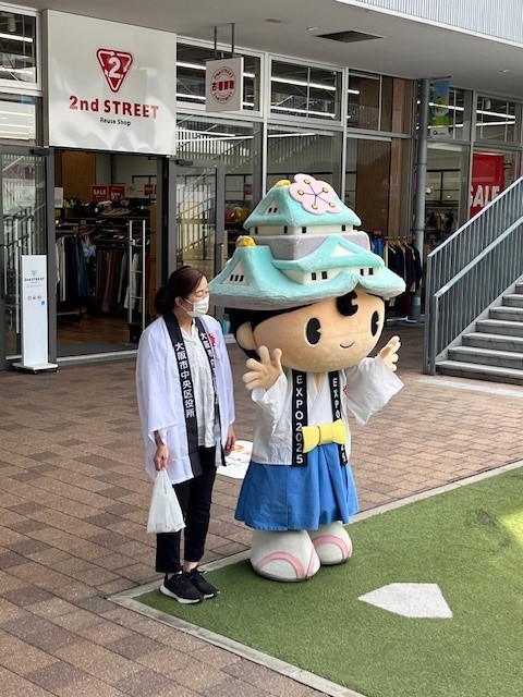 ゆめまるくんが登場