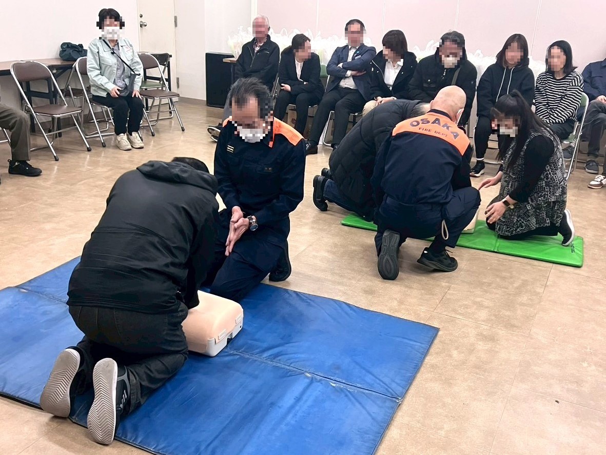 防災訓練の様子1
