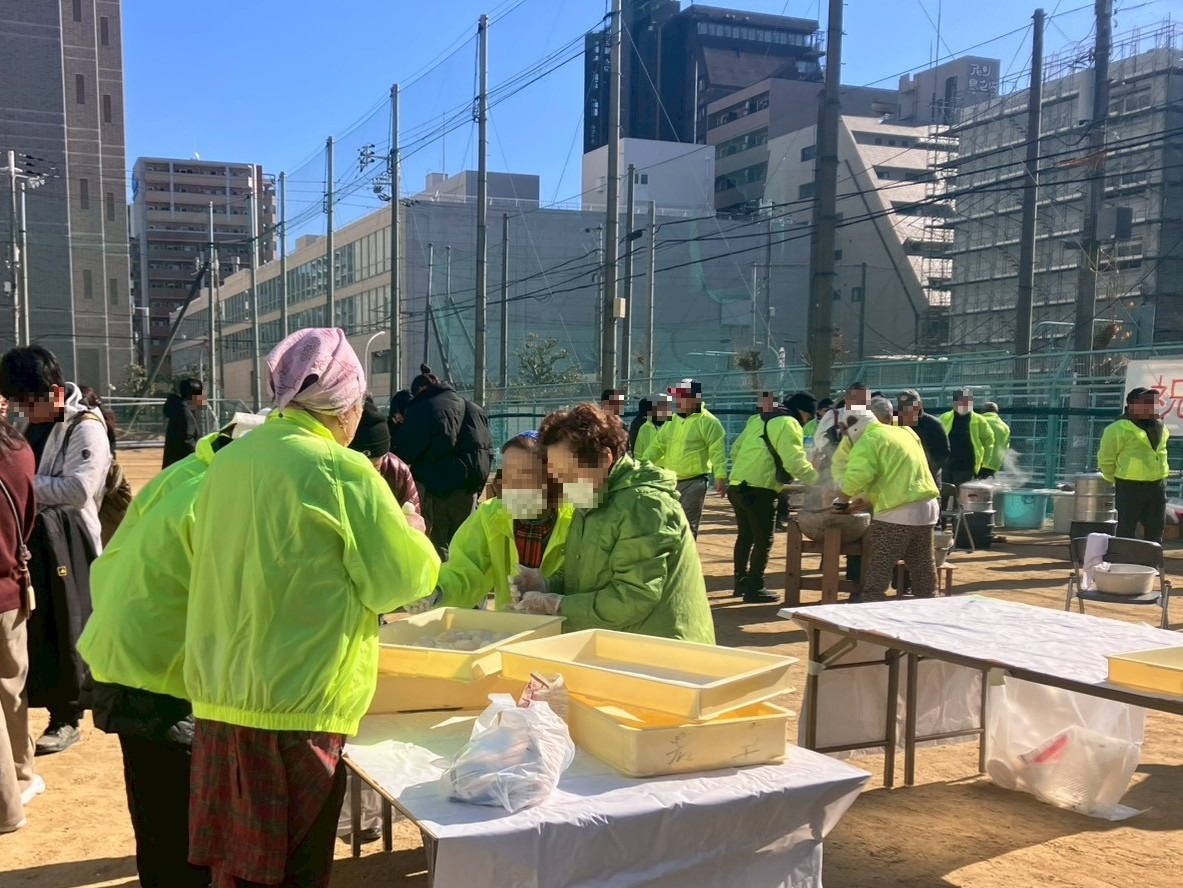 もちつき大会の様子2