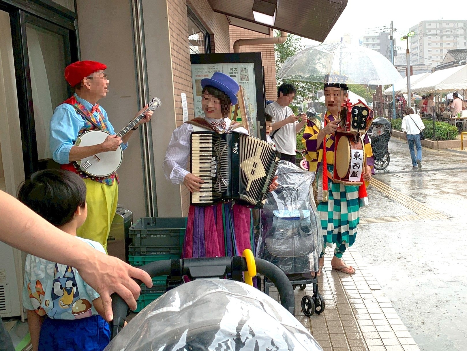 空堀桃谷ふれ愛まつりの様子②