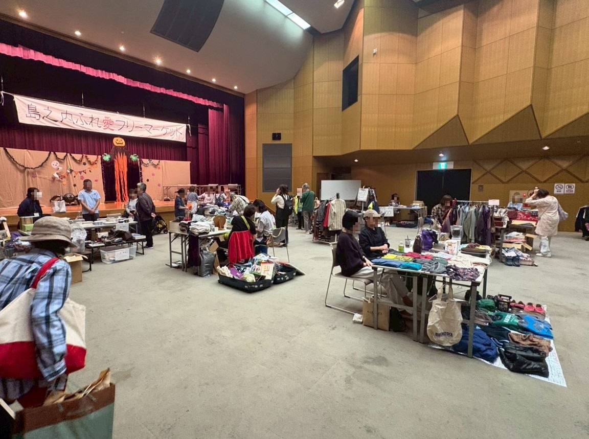 島之内ふれ愛フリーマーケットの様子②