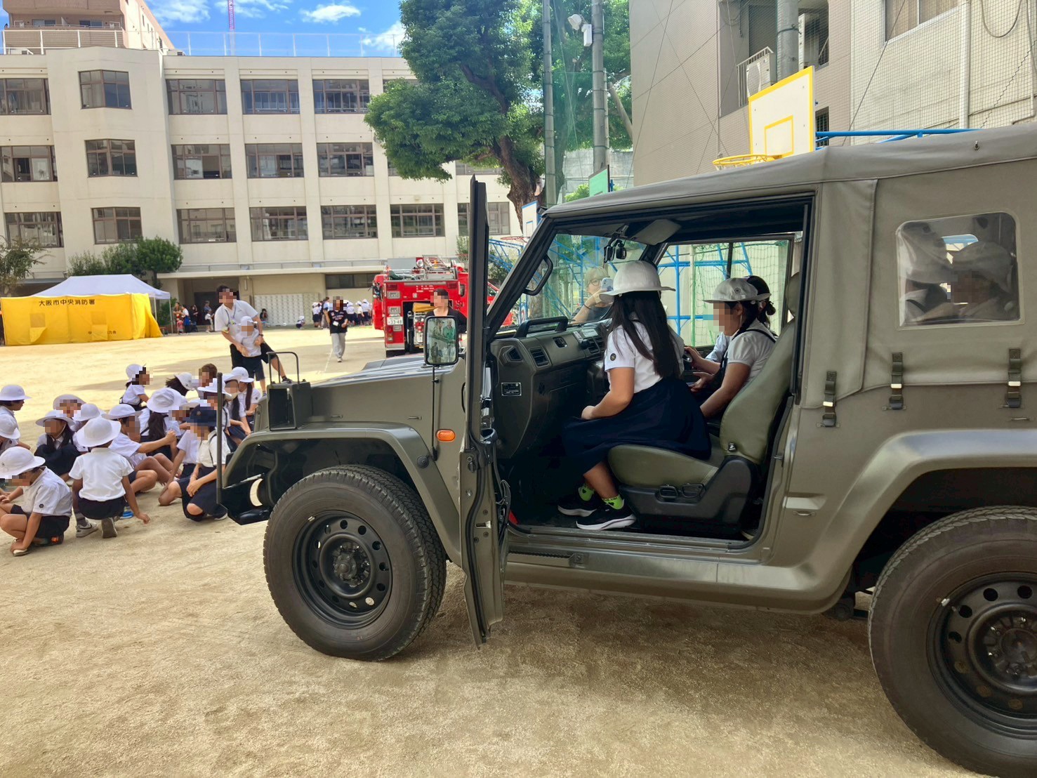 避難所開設訓練の様子④