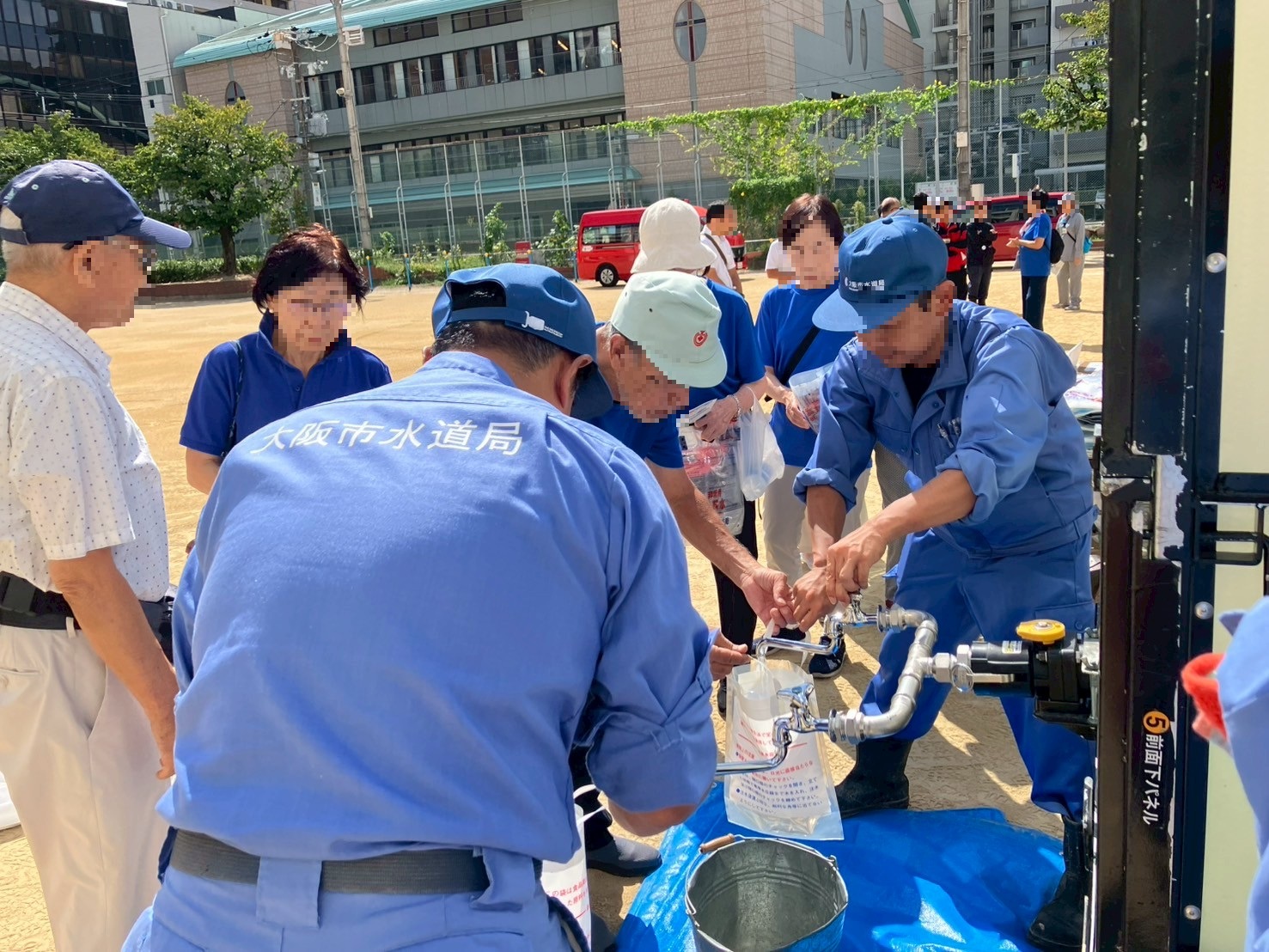 防災訓練の様子③