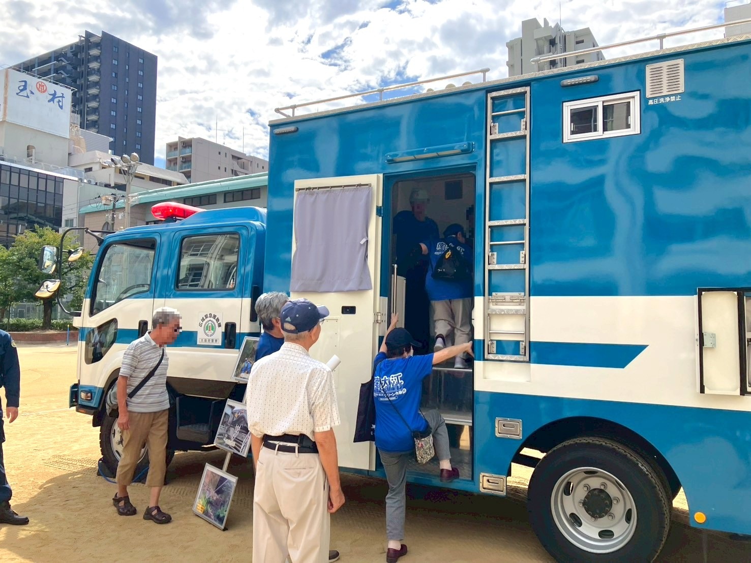 防災訓練の様子④