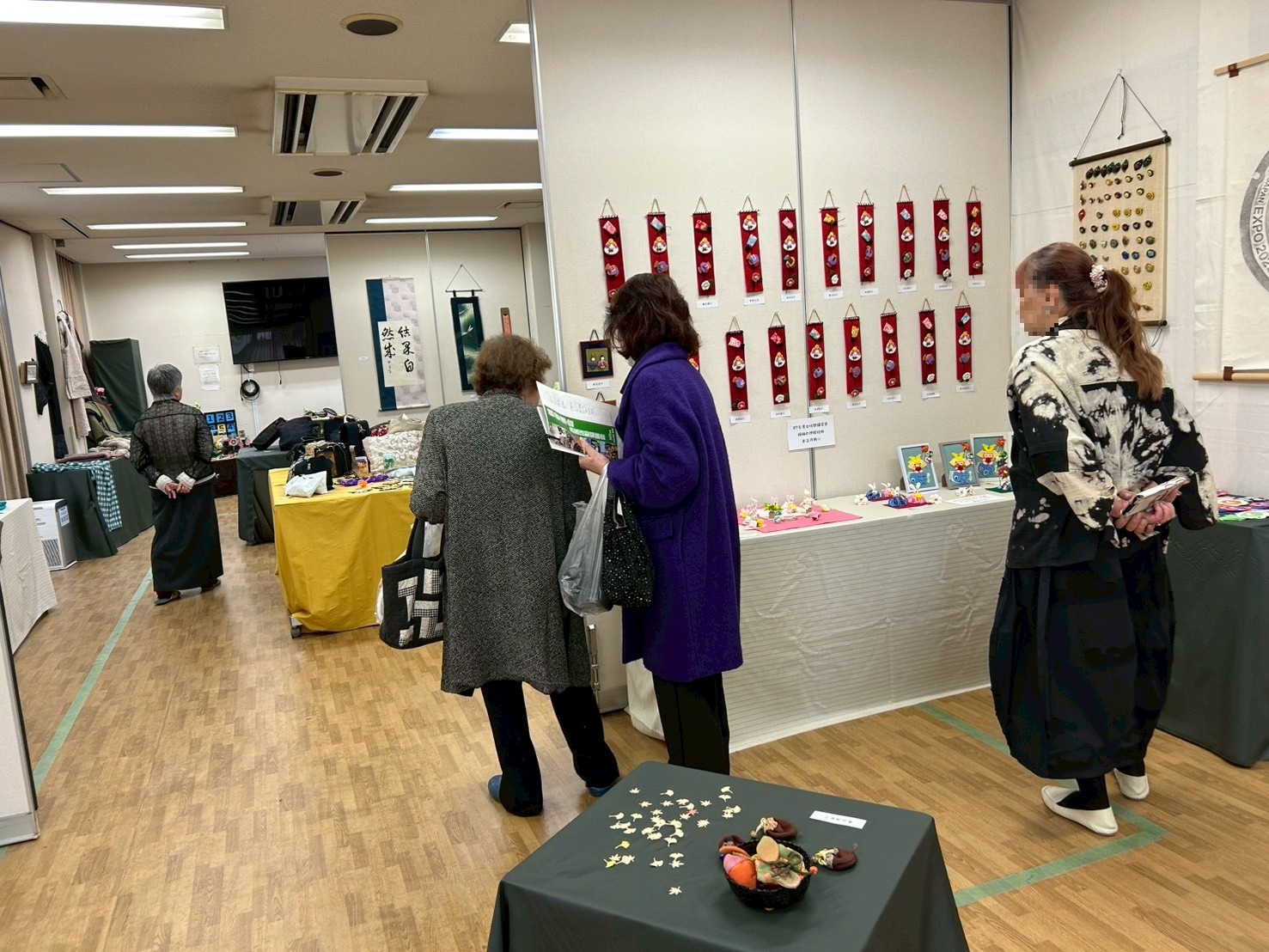  ももだに作品展の様子2