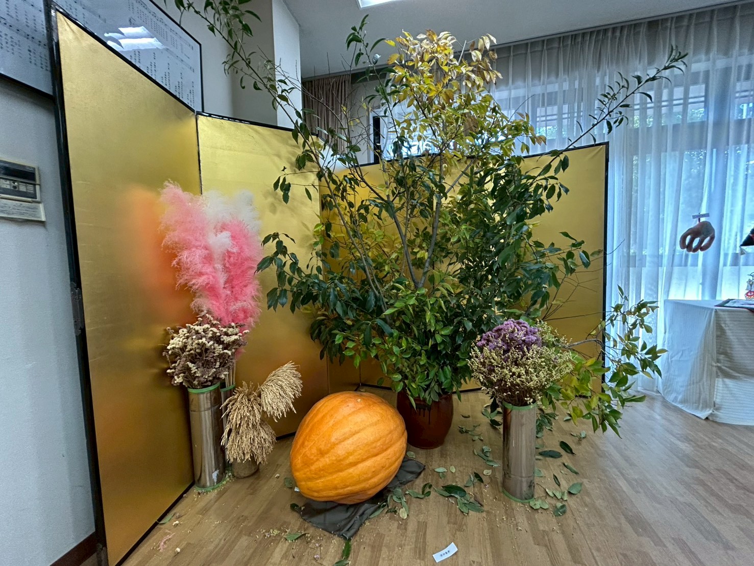 ももだに作品展の様子3