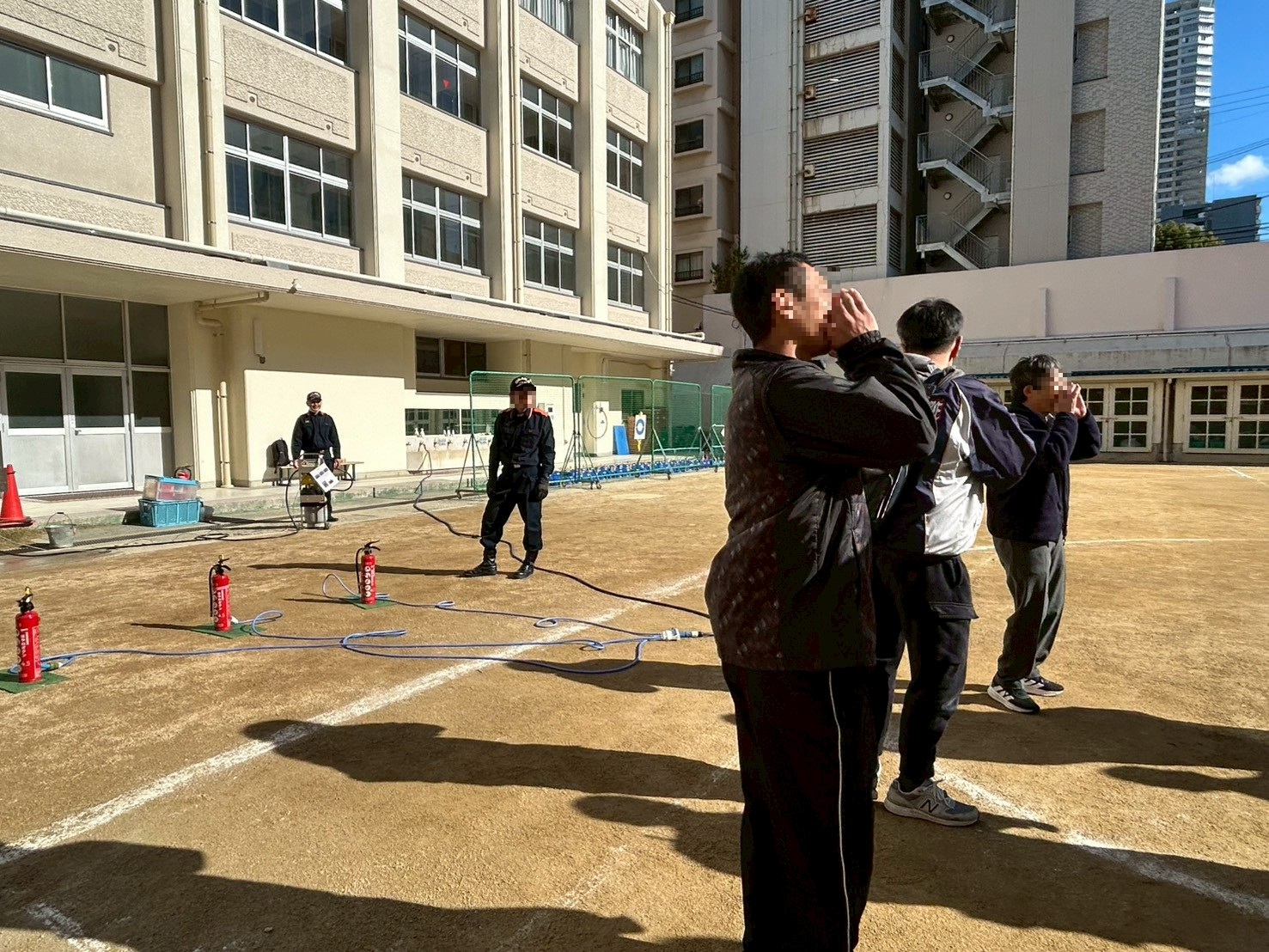 避難所開設訓練の様子4