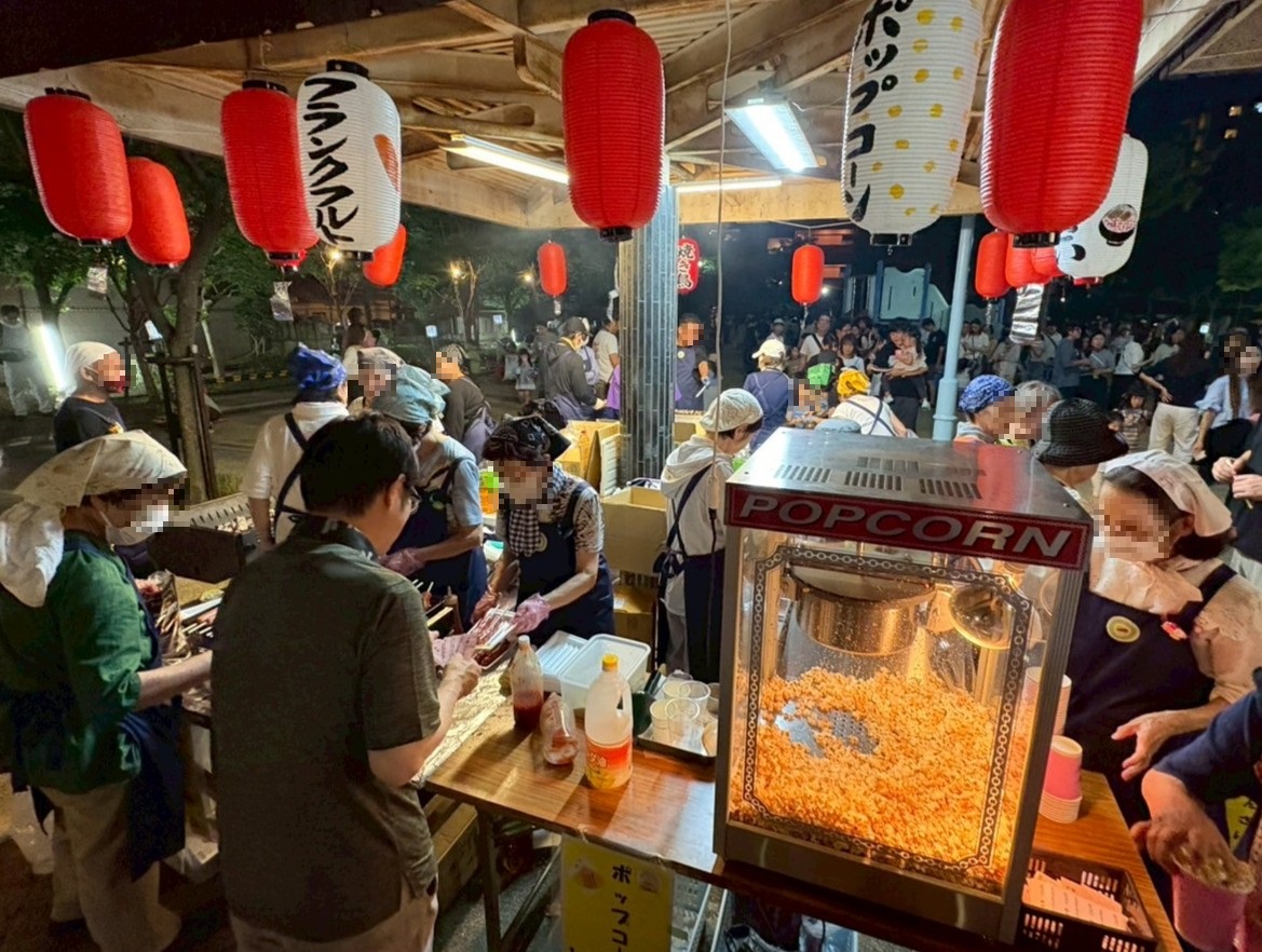 屋台の様子