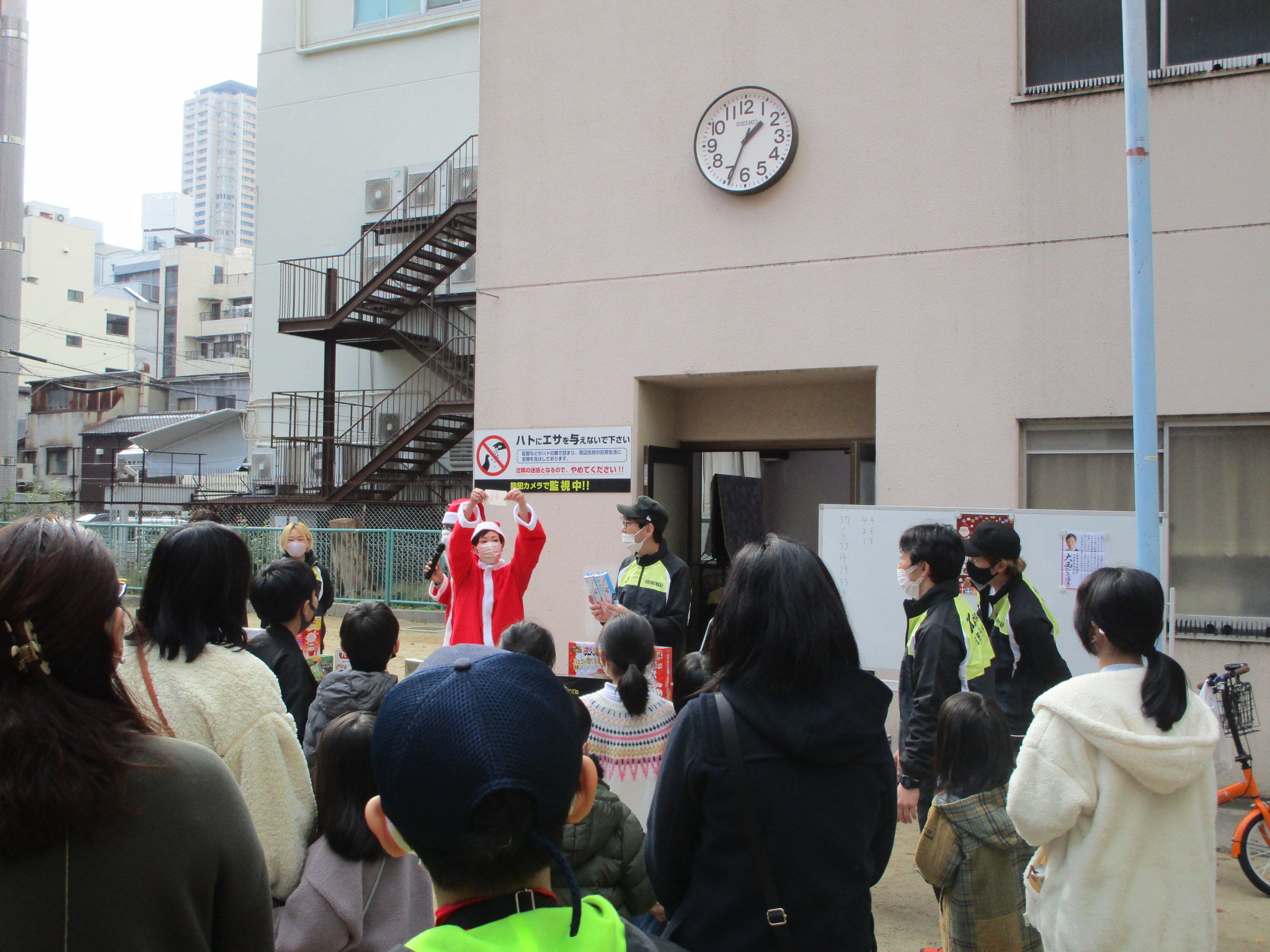 地域の親子との交流の様子