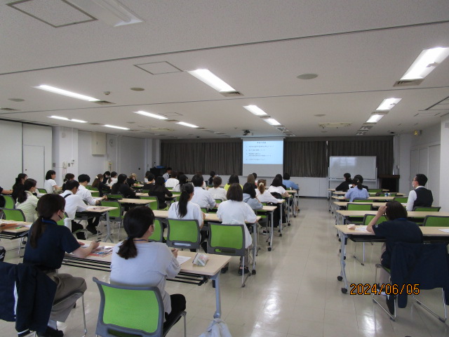 就学前学習会の様子