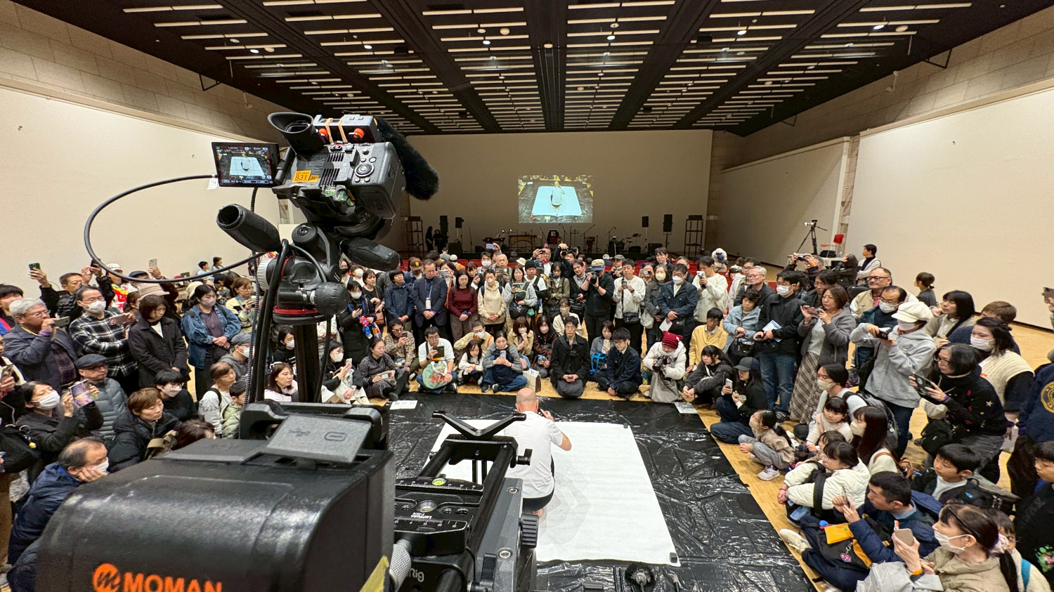 パフォーマンス会場の様子