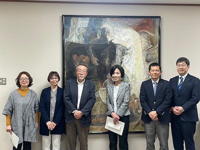 民生委員・児童委員の委嘱状伝達式の写真