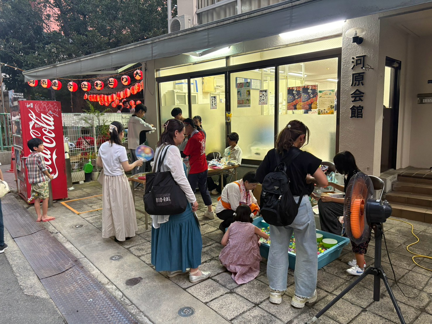 盆踊り大会の様子2