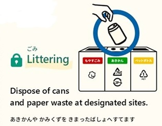 Rules for going out (Littering)