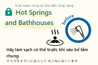 Quy tắc khi ra ngoài (Suối nước nóng – nhà tắm công cộng)