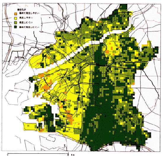 LIQUEFACTION PHENOMENON MAP