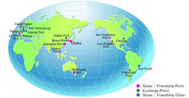Sister/friendship ports and cities